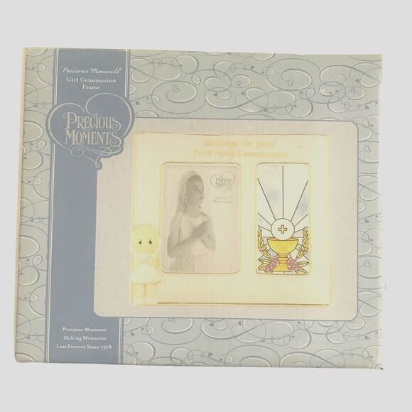 Precious Moments Blessings on Your First‎ Holy Communion Girl Frame - Picture 6 of 8